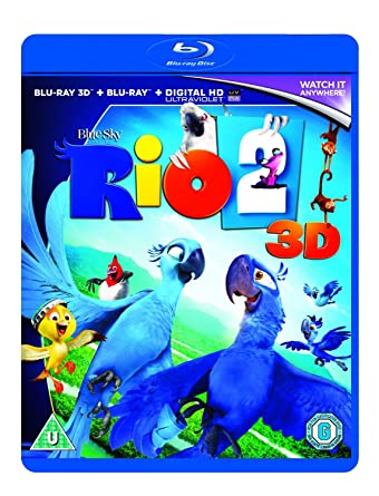Blu-ray - Rio 2 ( Blu-ray 3D + Blu-ray ) | Shopee Brasil