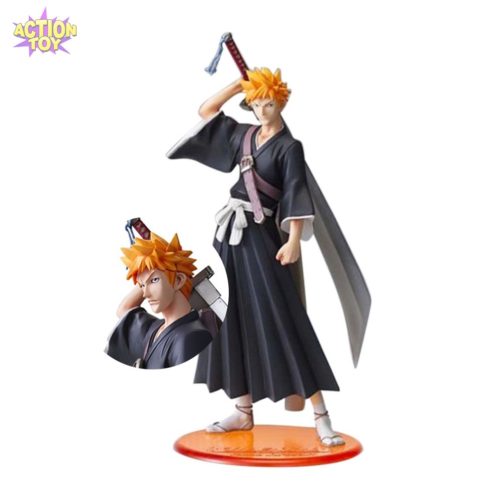 Action Figures Coleção 6 Personagens Bleach Anime Ichigo - Animation Bleach  - #