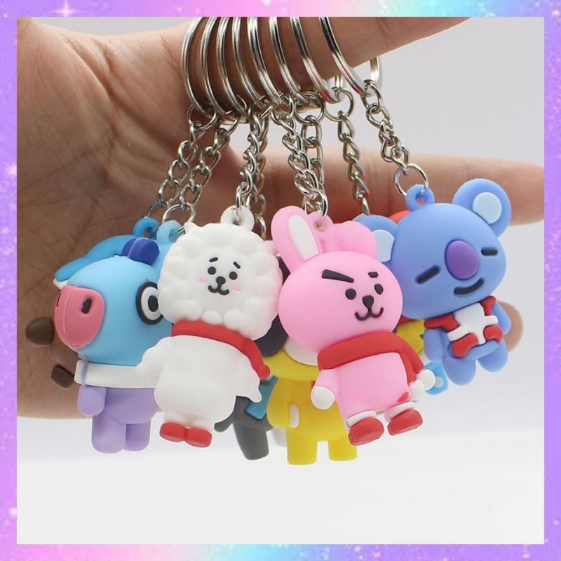 Chaveiro Bts / Chaveiro Bt21 / Chaveiro Do Bts | Shopee Brasil