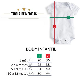 Mesvers rio Branco Body Beb L der De Torcida Kit 12 Bodies Ref