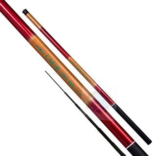 Vara Telescópica 4,00M Fibra de Vidro PROMOÇÃO! Kit Pescaria Tilápia Lambari Piau entre outros Pesca
