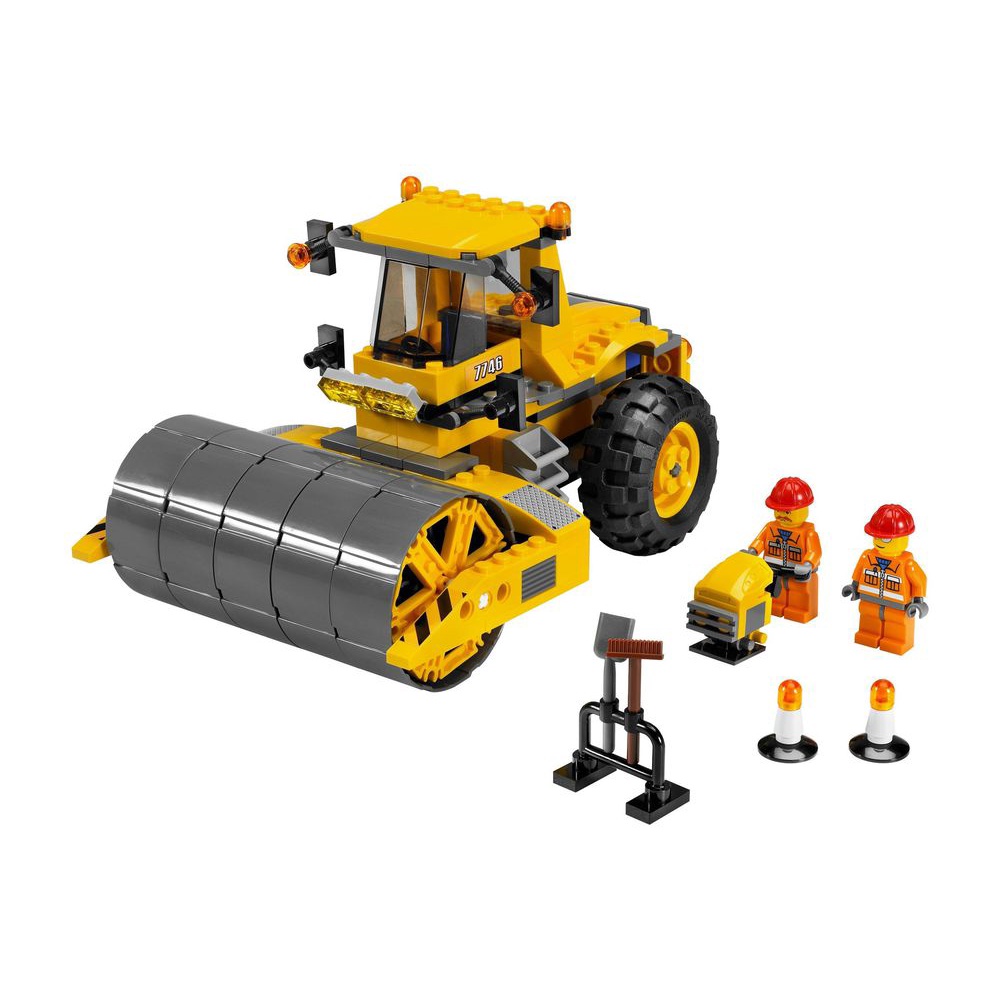 LEGO SET 7746-1 - Single-Drum Roller | Shopee Brasil