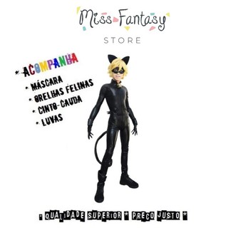 Fantasia Infantil Cat Noir Miraculous