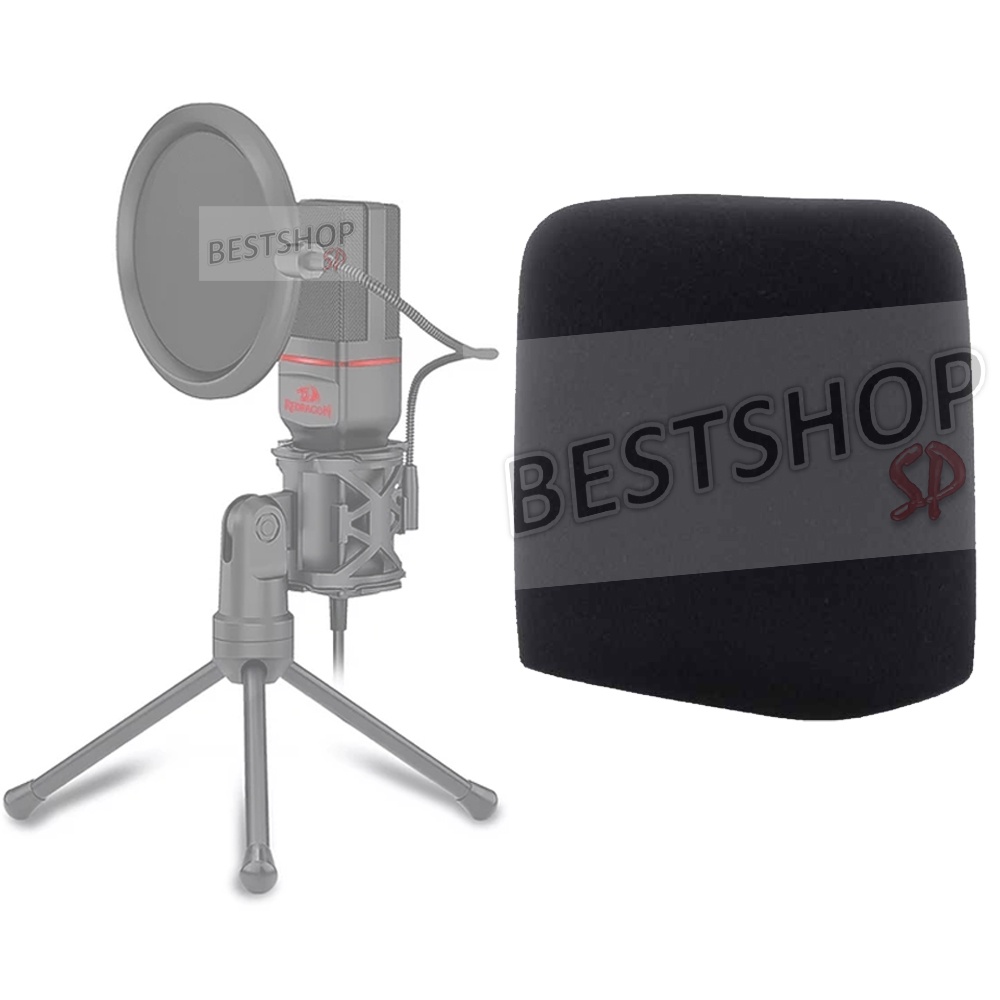 Espuma Capinha microfone Redragon Seyfert GM100 - pop-filter