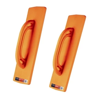 Kit Desempenadeira De Poliuretano Pu Estriada ( 30cm E 45cm)