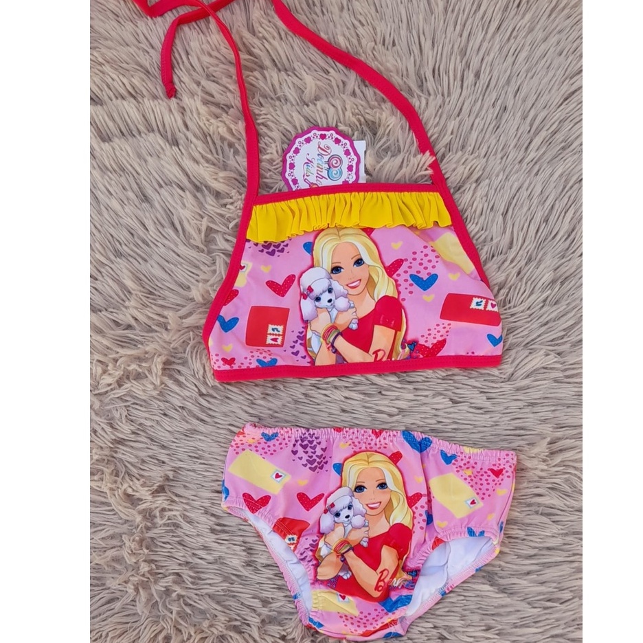 7-14 Year Girl Swimsuit Kids Teenage Girl Bikini Set Pineapple