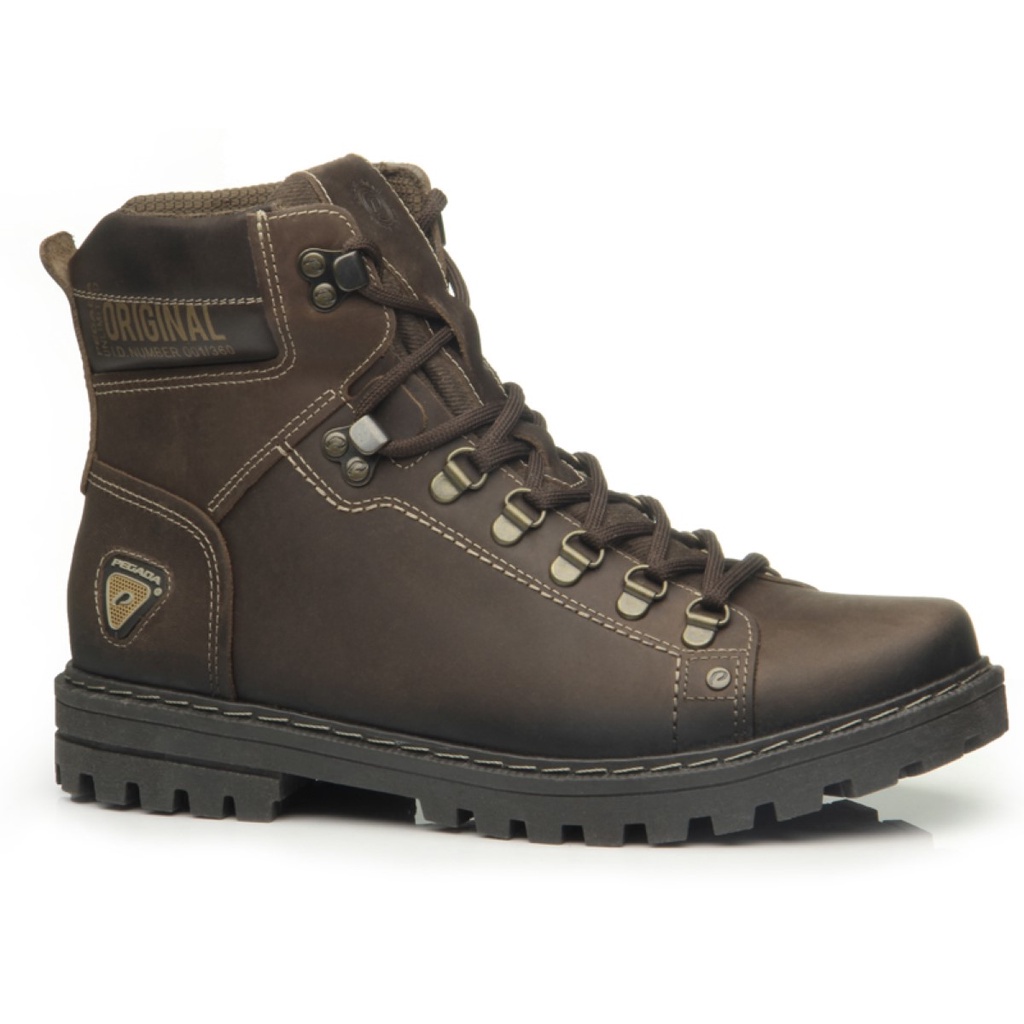 Bota pegada hot sale masculina marrom