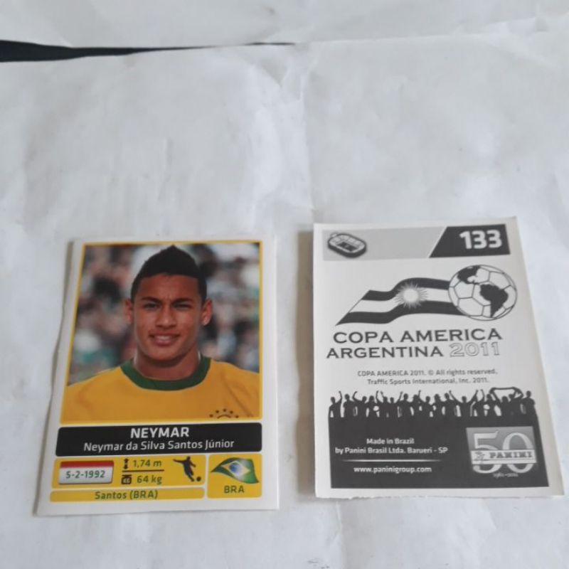 Kit combo figurinha neymar ouro prata bronze bordo em Brasilia