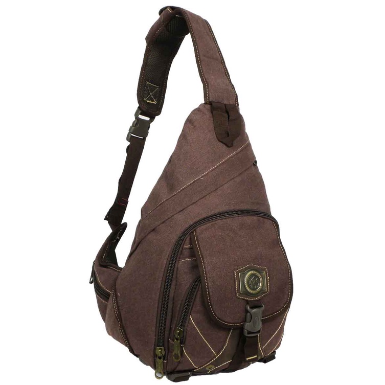 mochila transversal lona 20 L keuven ciclista moto trilhas