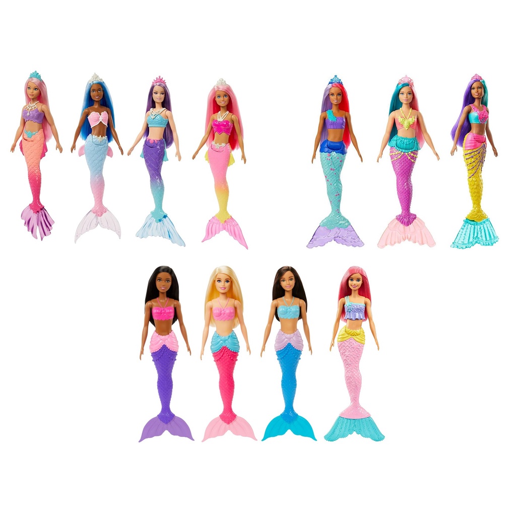 Boneca Barbie Dreamtopia Sereia Muda De Cor Mattel - Dóris Kids:  Brinquedos, Enxoval de Bebê, Roupas Infantis e Acessórios