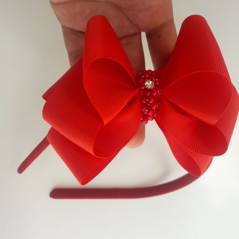 Tiara vermelha Shopee Brasil