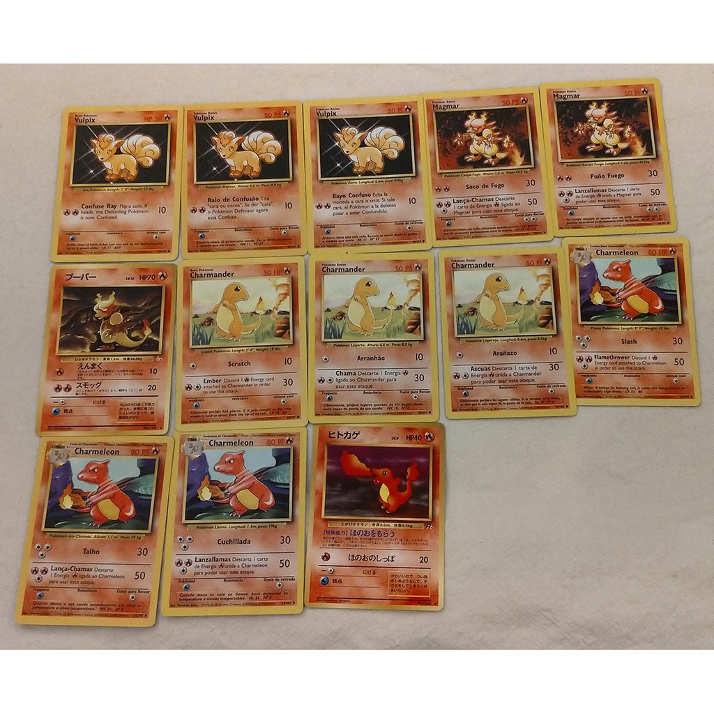 Cartas Pokemon Água e Elétrico Leia Tudo Valores Individuais