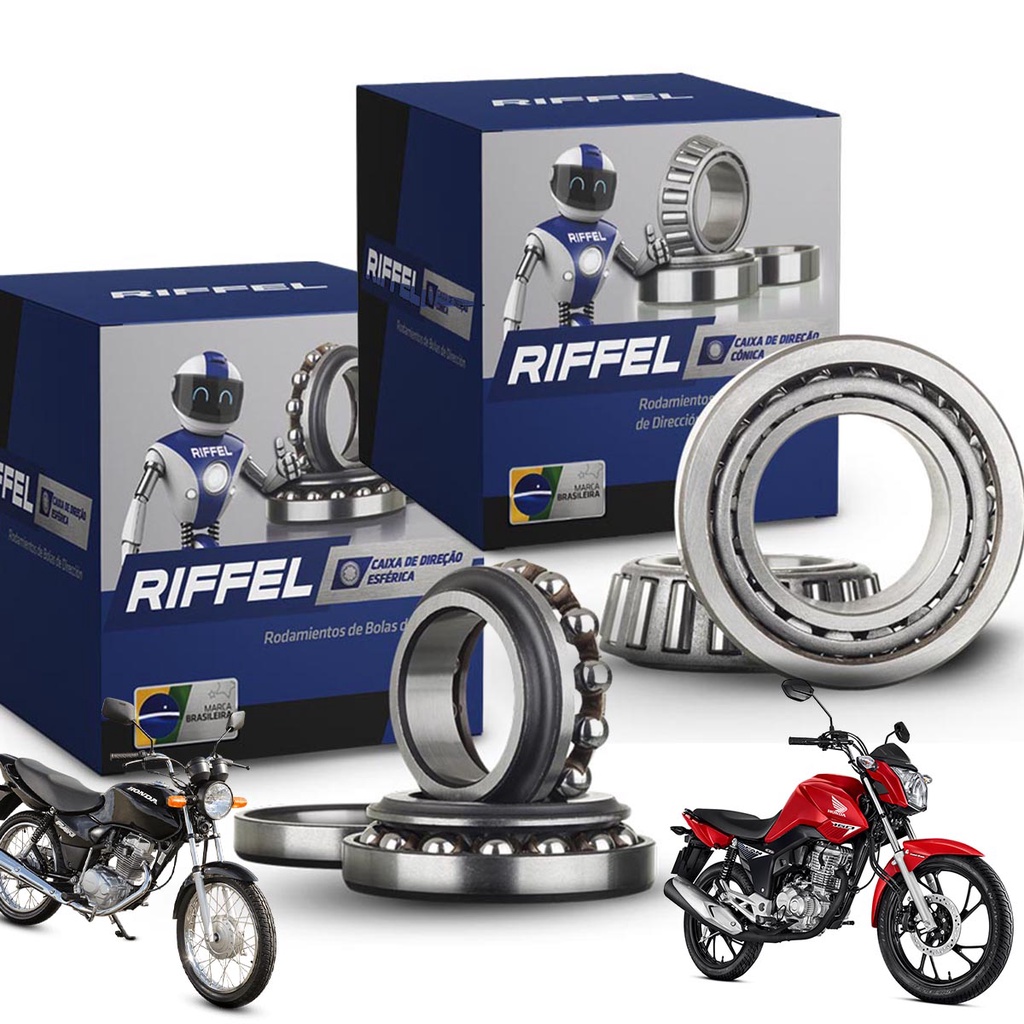 Caixa De Direção Titan 125 Titan 150 Titan 160 Fan 125 Fan 150 Fan 160 ...