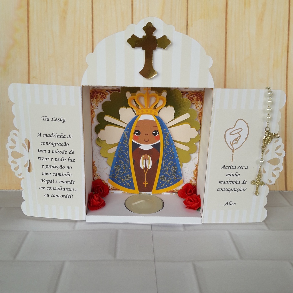 Convite Padrinho /madrinha Batizado Oratorio