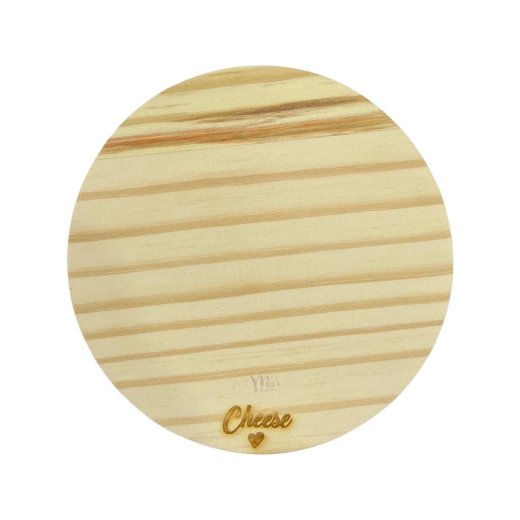 Mini Tábua Em Madeira Pinus Cheese | Shopee Brasil