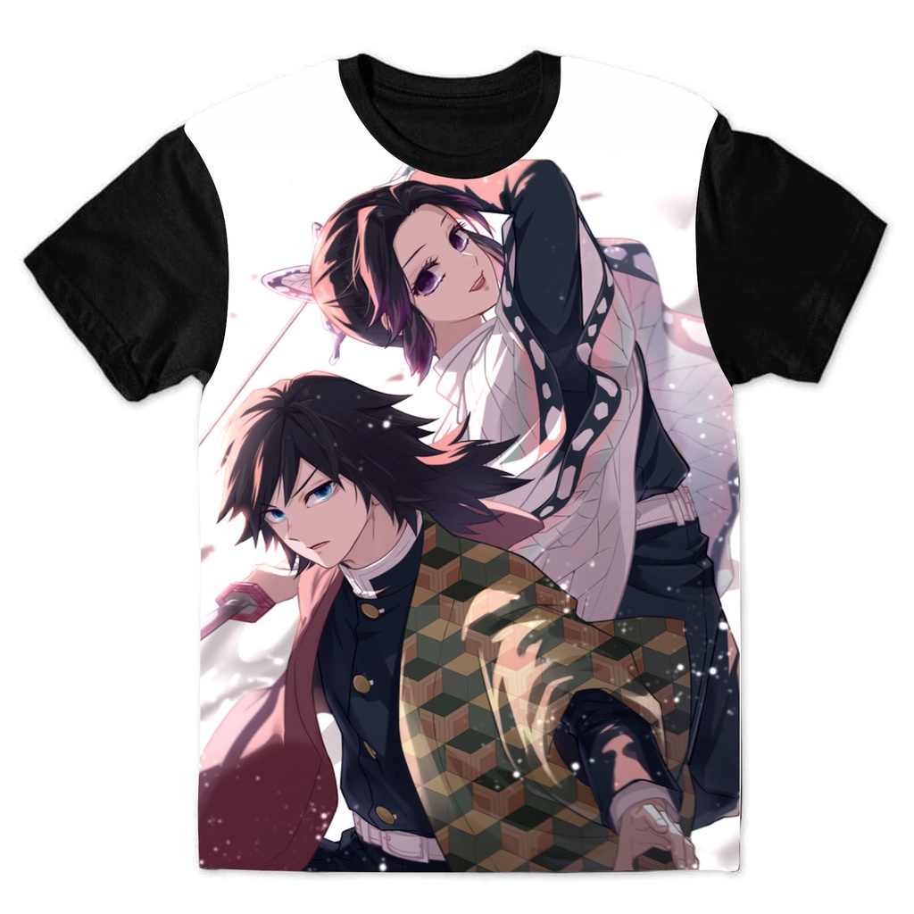 Camiseta/Camisa Tomioka e Shinobu Anime Demon Slayer | Shopee Brasil