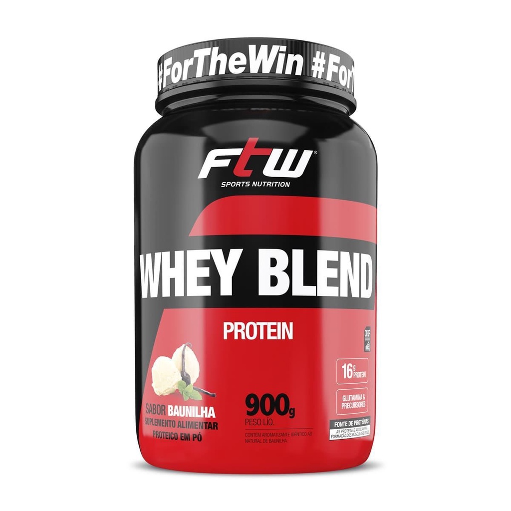 Whey blend 900g baunilha ftw