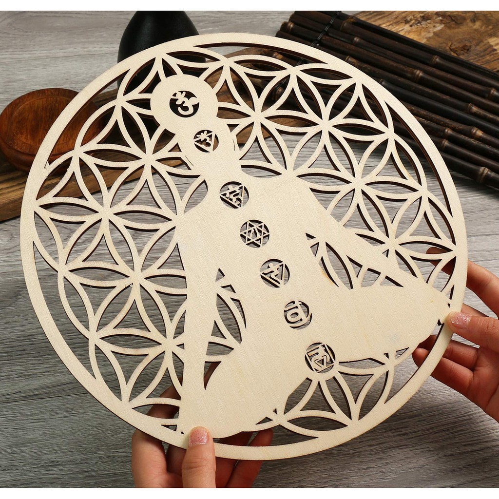 Mandala Flor da vida 7 Chakras geometria sagrada