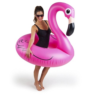 Boia Inflável Flamingo Gigante 120 Cm Piscina Ferias