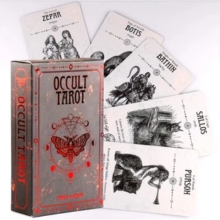 Occult Tarot Deck Tarô Oculto De Goécia Baralho de Cartas de Oráculo