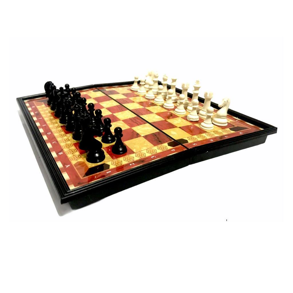 Jogo de xadrez dobrável tabuleiro 23x23 em Promoção na Shopee Brasil 2023