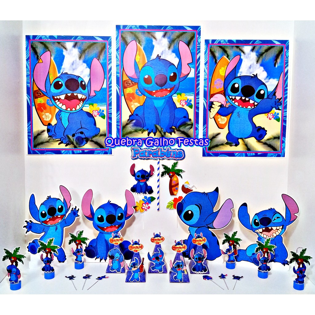 Kit Festa Só Um Bolinho Stitch