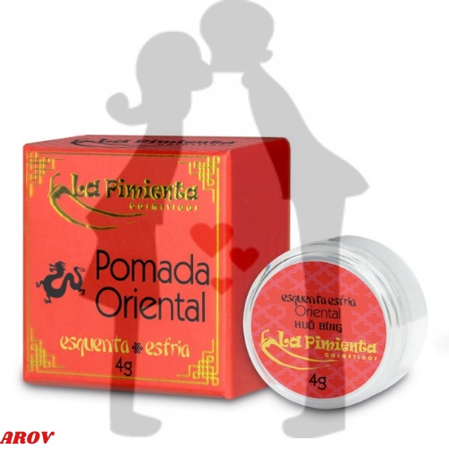 Pomada Oriental Excitante Extra Forte Esquenta E Esfria Unissex 4gr