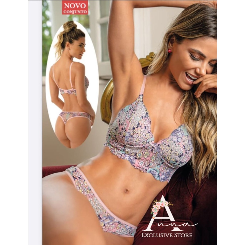 Lingerie Sex Renda Conjunto Sedutora Completa - Garota V. - Conjunto de  Lingerie - Magazine Luiza