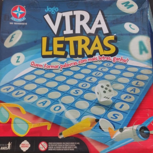 Jogo Vira Letras - Estrela - Estrela