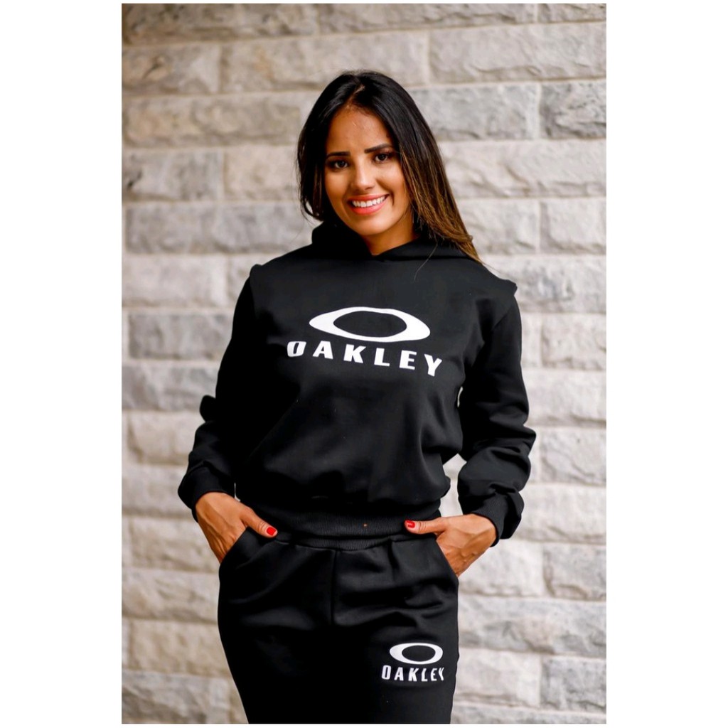 Conjunto feminino sales moletom oakley