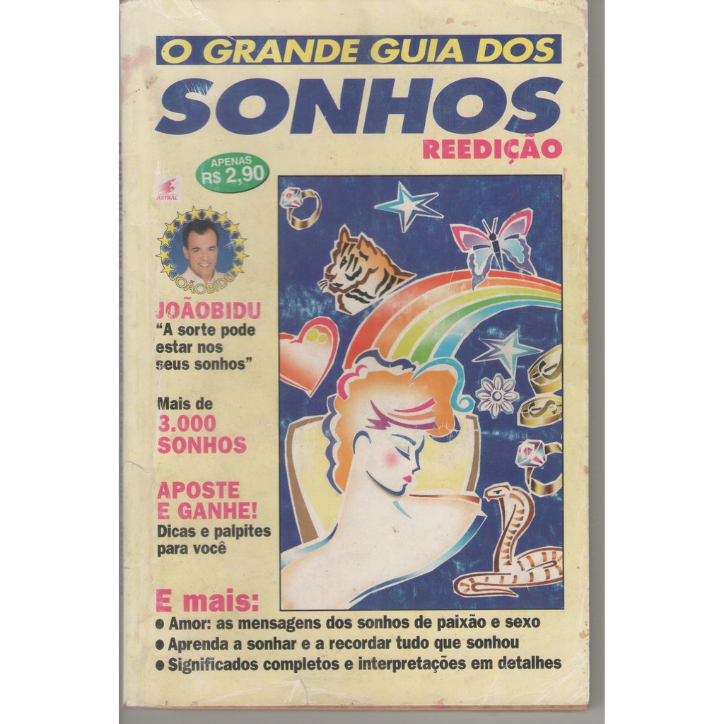 O Grande Guia dos Sonhos João Bidu | Shopee Brasil