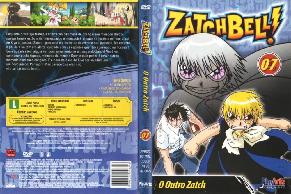 DVD ZatchBell - O Outro Zatch 7 | Shopee Brasil