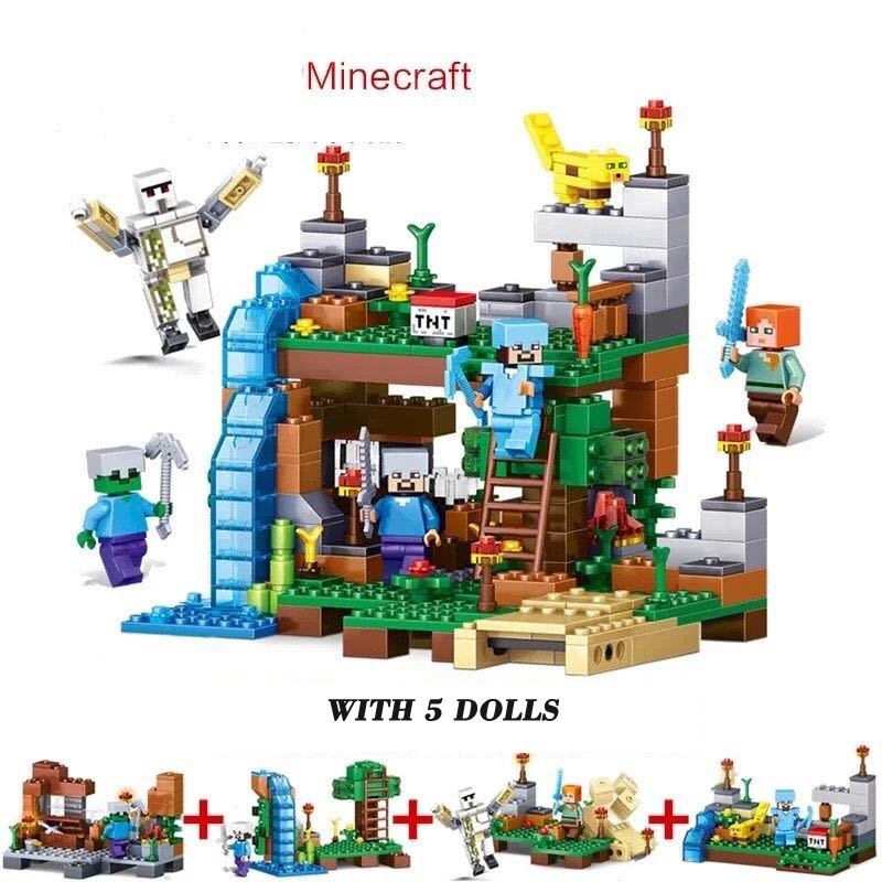 Bonecos My World Minecraft, Brinquedo Generica Nunca Usado 86346893