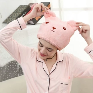Toalhas De Secagem Rápida E Macia Para Cabelos Banho Turban Todos Os Tipos De Cabelo
