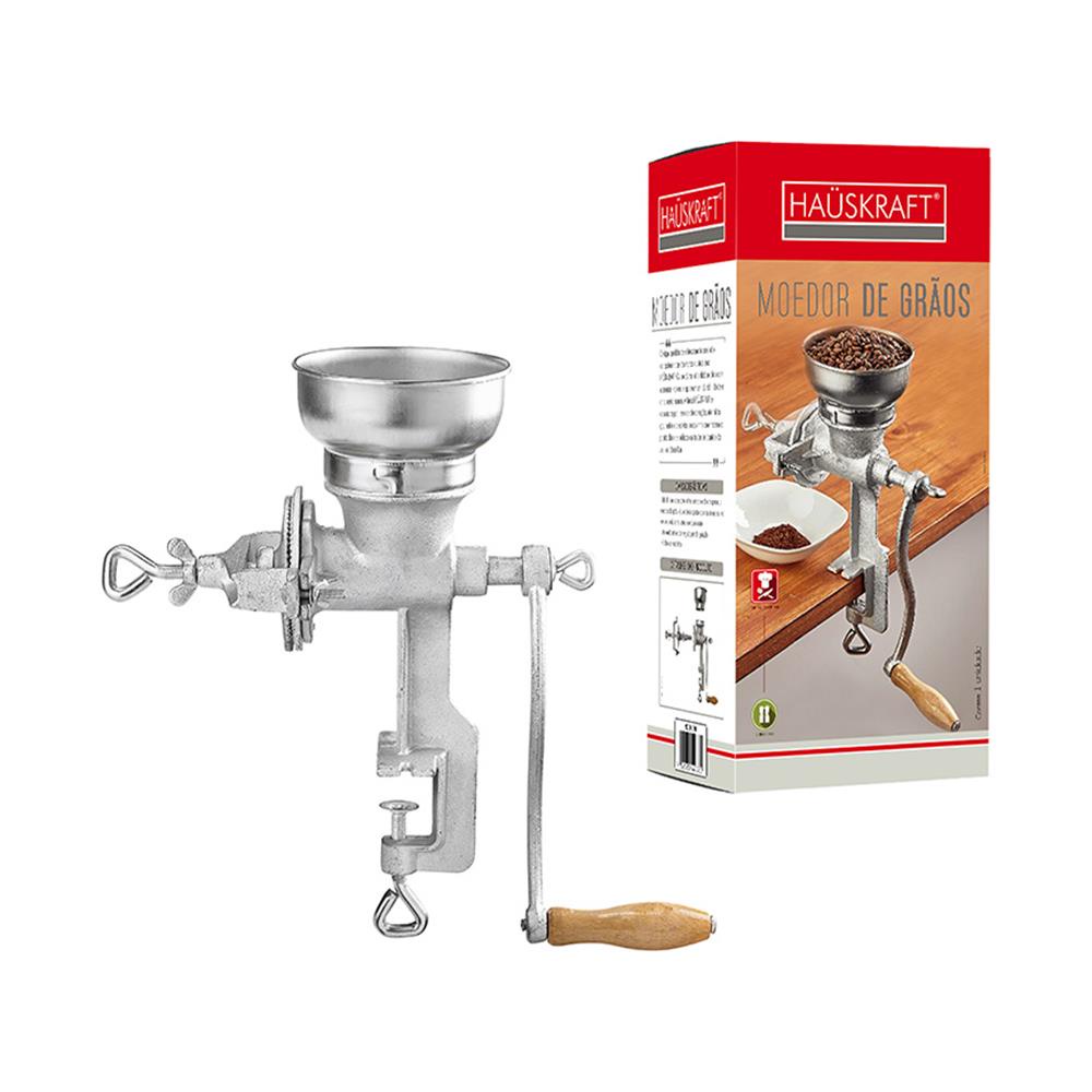 Maquina Manual De Moer Cereais Moinho Graos Secos Moedor