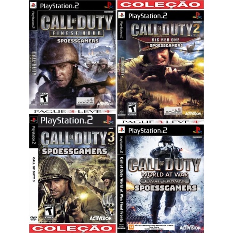 Call of Duty 3 - jogo para PS 2 / Playstation 2