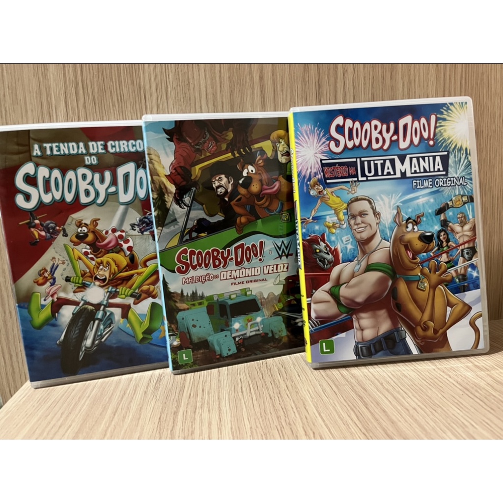 DVD ScoobyDoo WWE + Corrida Veloz