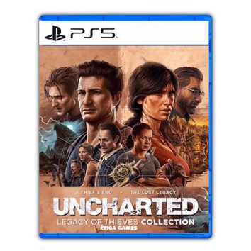 Uncharted: Coleção Legado dos Ladrões - PS5 (Mídia Física) - Nova