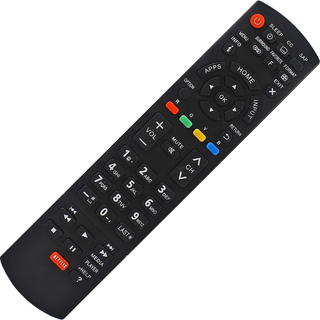 Controle Tv Panasonic Tc-l32c5b Tc-l32x5b Netflix | Shopee Brasil