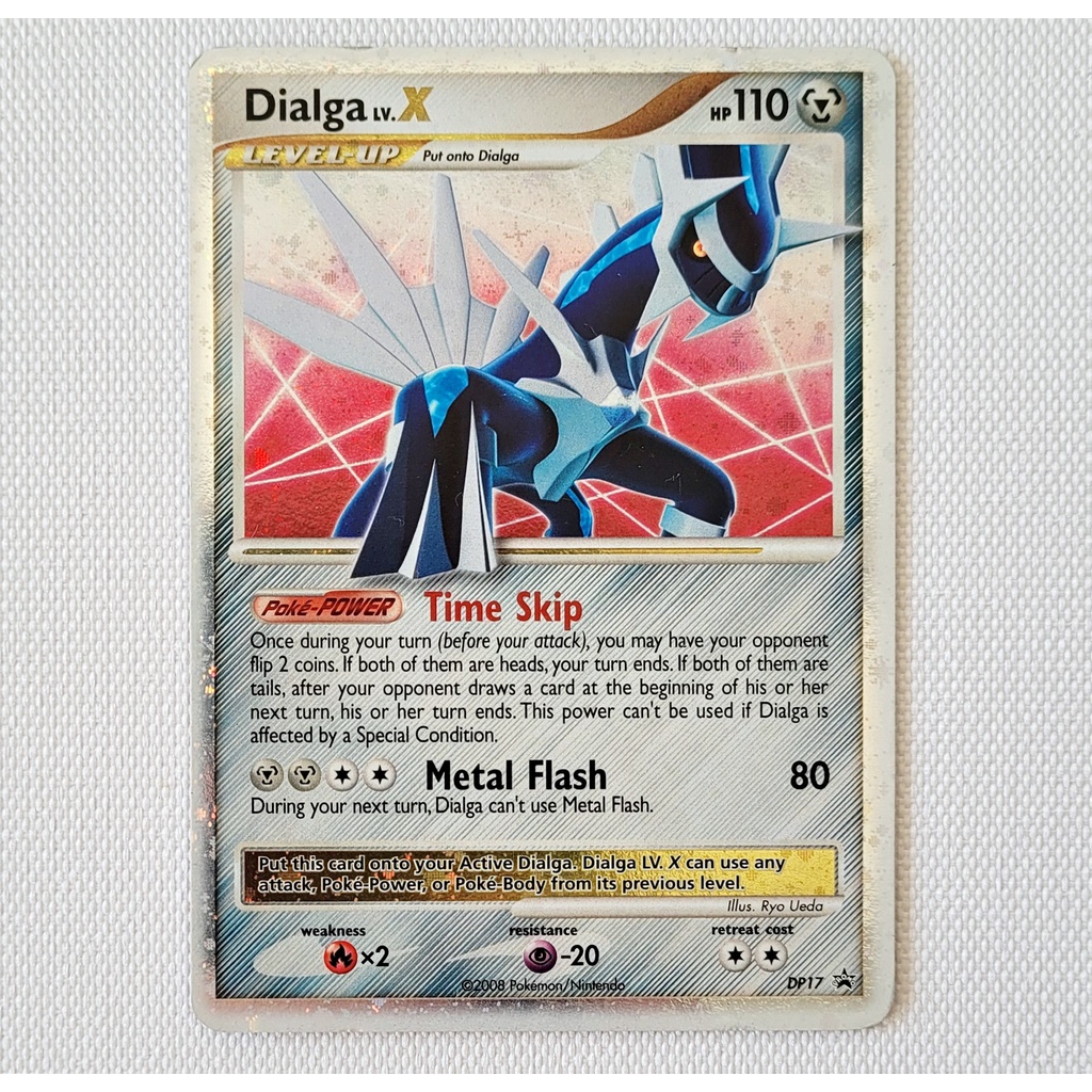 Pokemon Diamond & Pearl Ultra Rare Promo Card - Dialga LV.X DP17