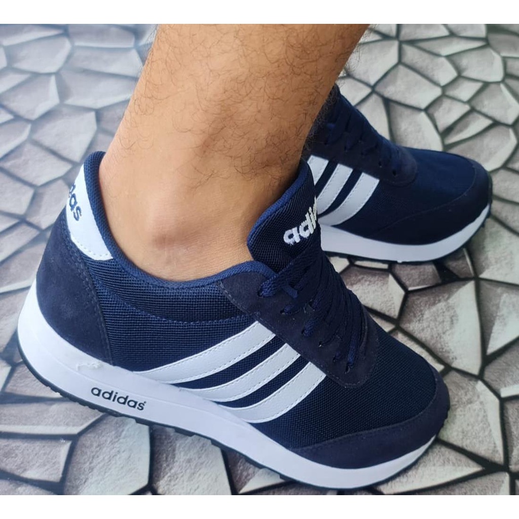 Adidas neo branco sales masculino