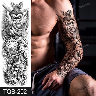 Tatuagem falsa da arte do corpo da tatuagem do cavalo de xadrez à