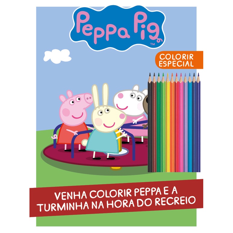 Peppa Pig - Revista de Atividades Para Colorir - Online Editora