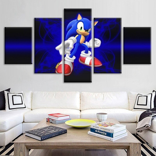 Jogo decorativo menino sonic