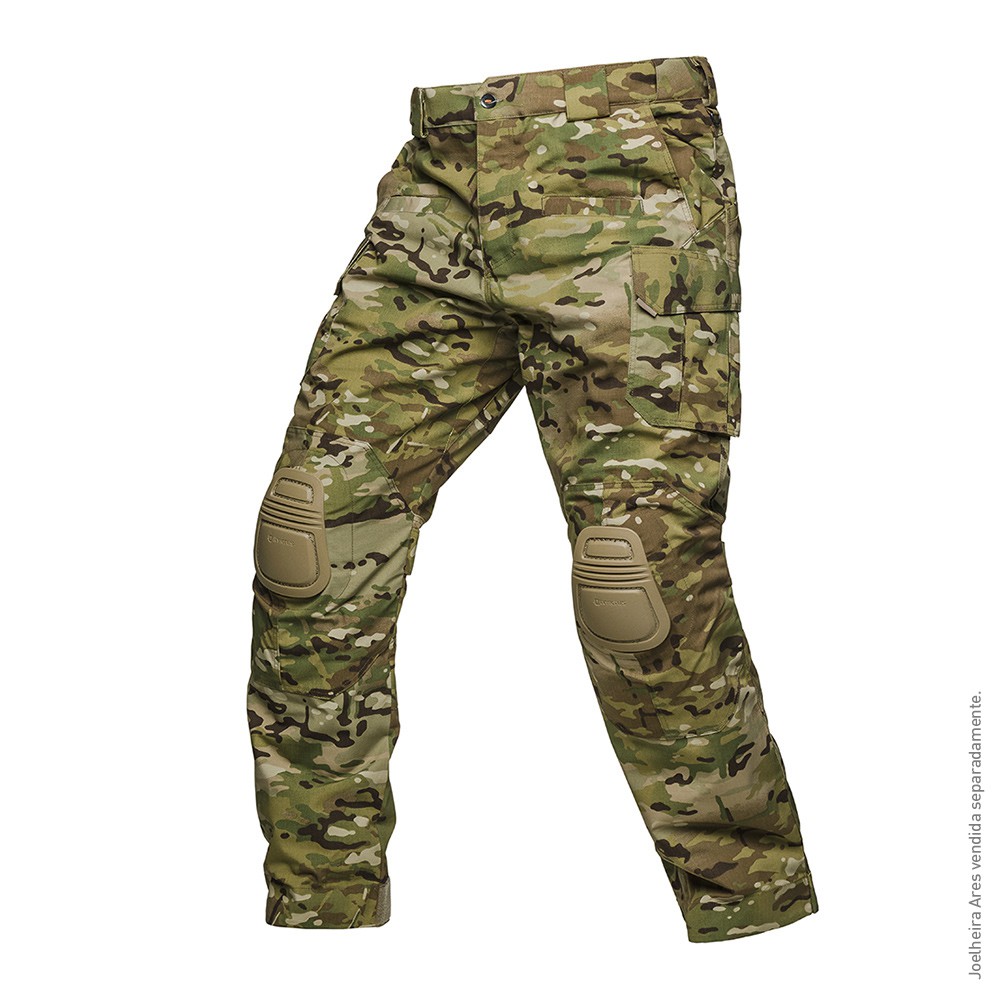 Calça multicam 2024 com joelheira