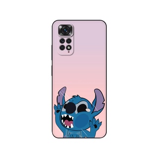 Para Xiaomi Redmi Nota 11 Pro 5G 4G 11S POCO M4 X4 4G 5G Caso Saco De  Telefone Tampa Traseira De Silicone Macio Preto Tpu Stitch Família OHANA