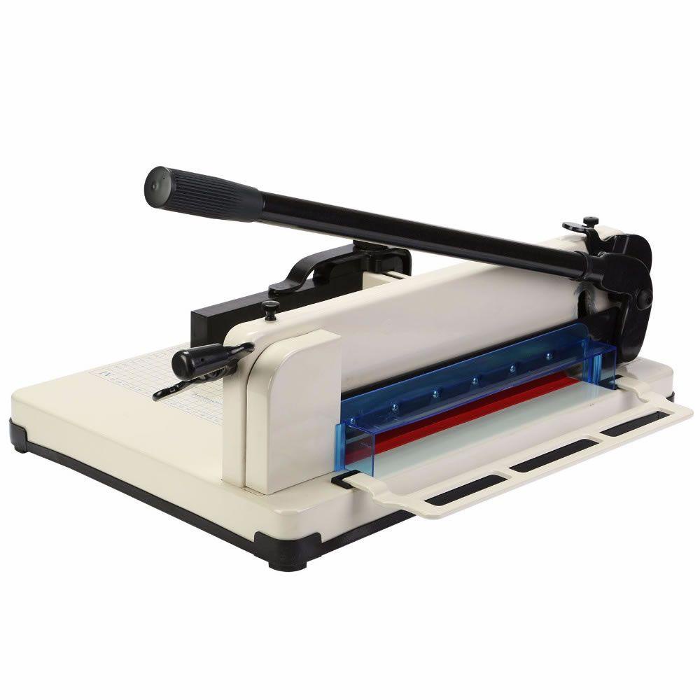 Guilhotina de papel A3 Semi Industrial 433mm 400fls Menno | Shopee Brasil