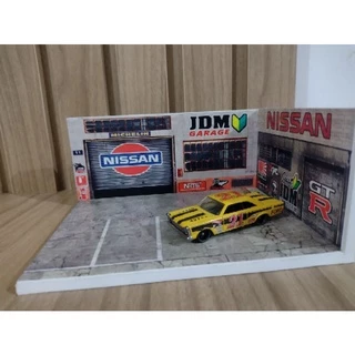Diorama Nissan 1/64