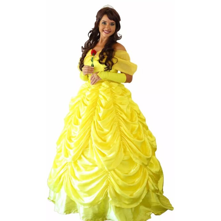 Roupa de princesa adulta cheap