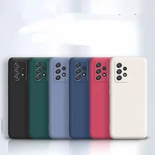 Capinha Samsung Galaxy A32 4G Straight Side Liquid Silicone Matte Capa De Celular